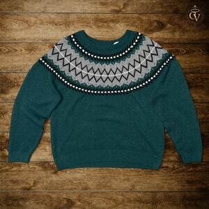 Weatherproof vintage fair isle sweater